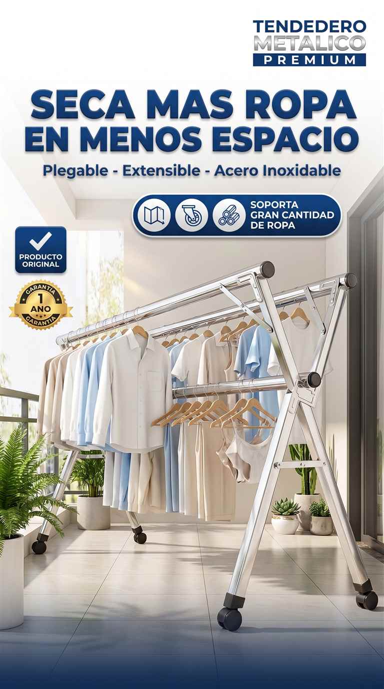 TENDERO PREMIUN METALICO