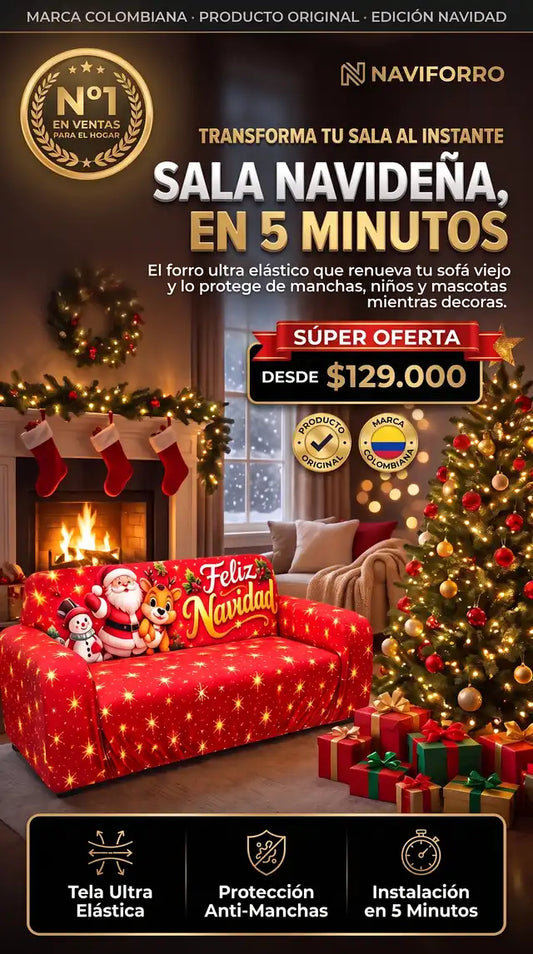SUPER PROMO NAVIFORRO VISTE TU SALA DE NAVIDAD Y HAS QUE TU CASA PAREZCA DE PELICULA 🎄🎄