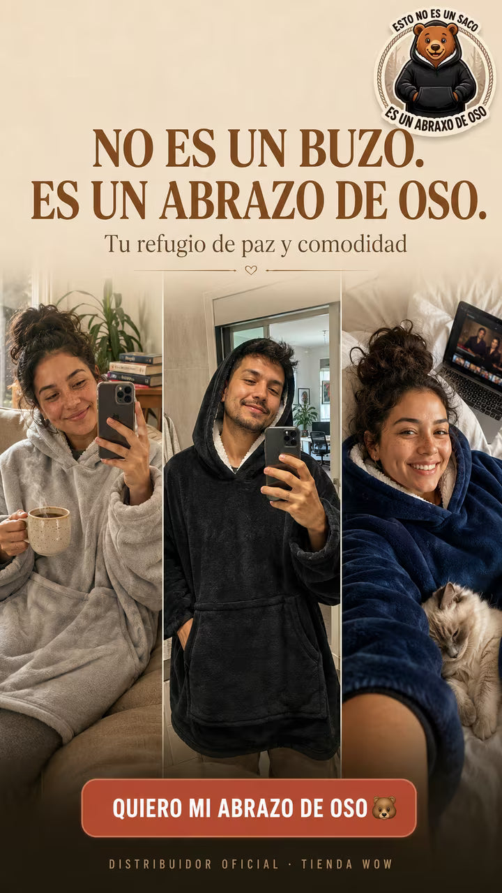 Esto no es un simple buzo. Esto es una experiencia😍Somos Abrazo de Oso Colombia 🐻.jo