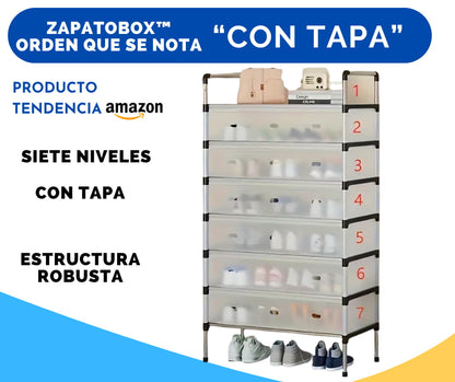 ZapatoBox™ – Orden que se Nota Guarda hasta 21 pares de zapatos